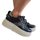Paciotti 4US sneakers donna nera www.offidani.it