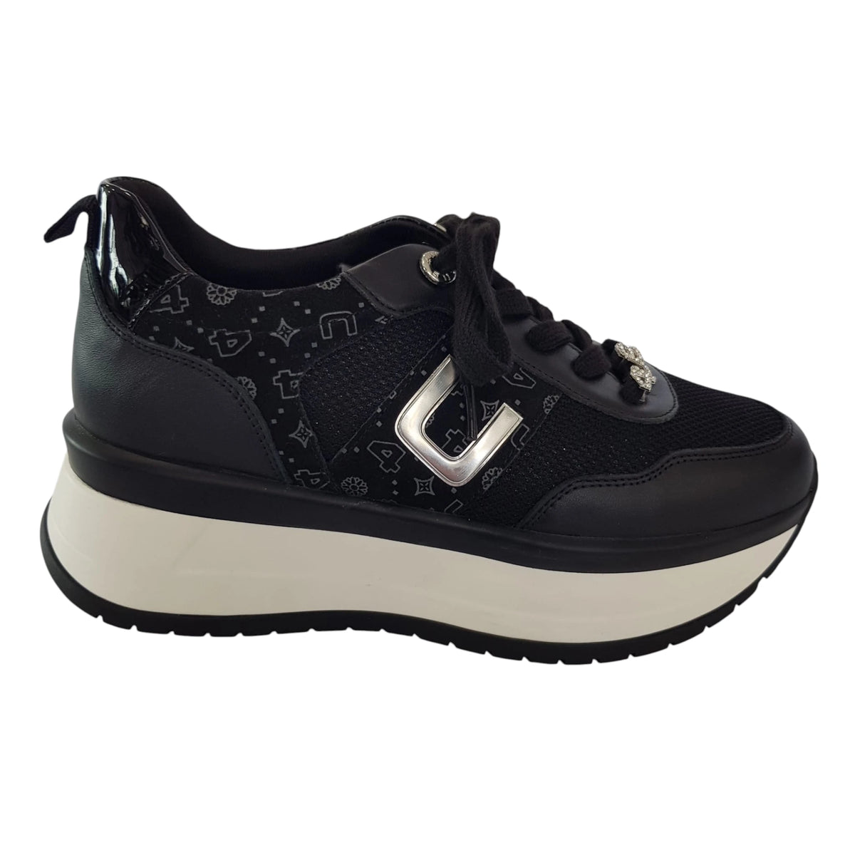 Paciotti 4US sneakers donna nera www.offidani.it