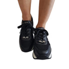 Paciotti 4US sneakers donna nera www.offidani.it