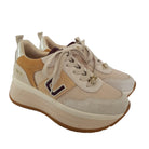 Paciotti 4US sneakers donna beige www.offidani.it