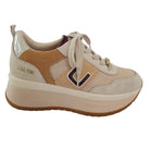 Paciotti 4US sneakers donna beige www.offidani.it