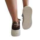 Paciotti 4US sneakers donna camoscio marrone www.offidani.it
