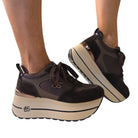 Paciotti 4US sneakers donna marrone www.offidani.it