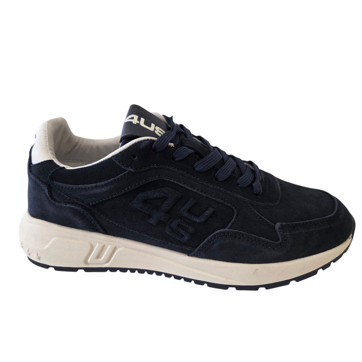 Paciotti 4US sneakers uomo camoscio blu' www.offidani.it