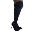 Paciotti 4US stivale camoscio nero www.offidani.it