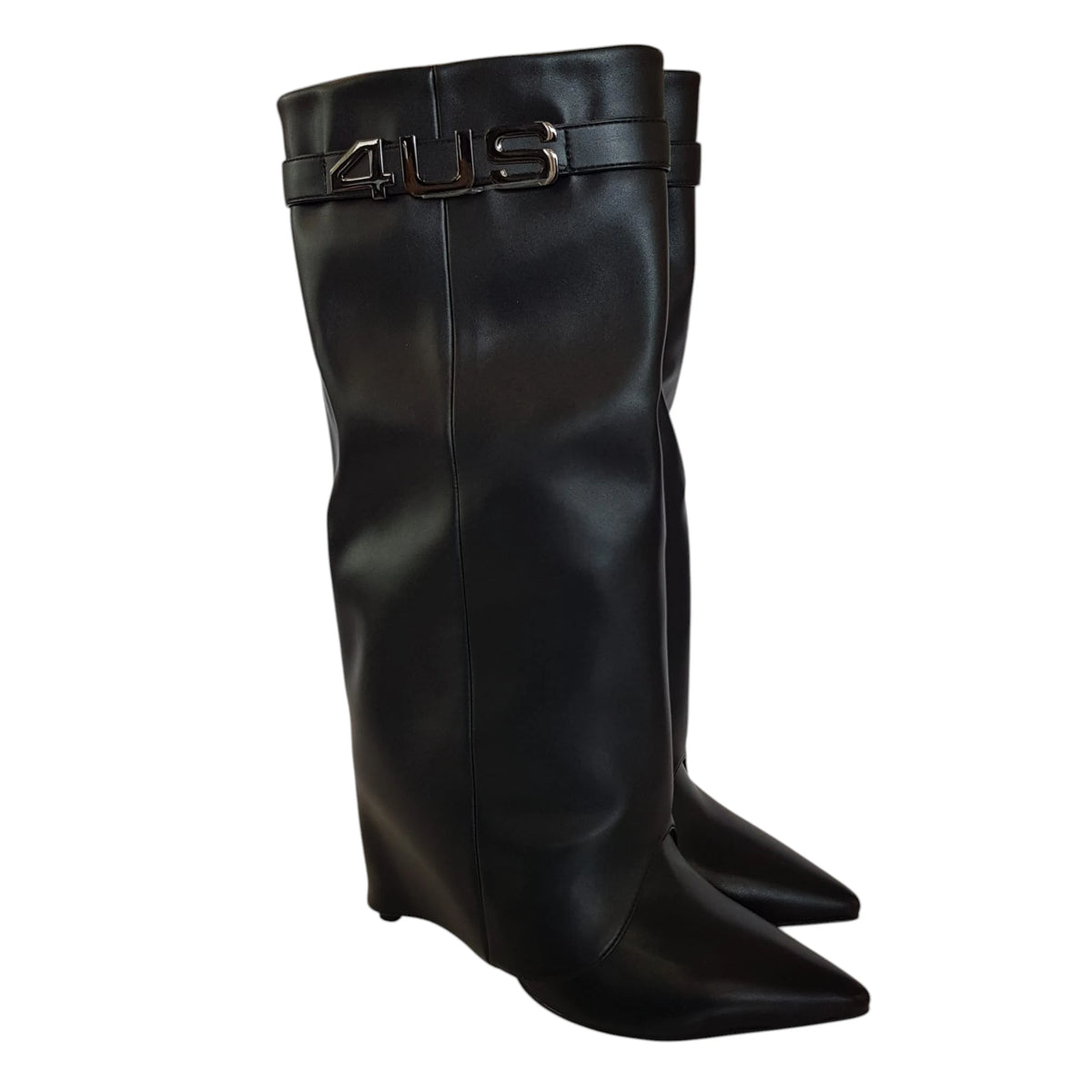 Paciotti 4US stivale pelle nero www.offidani.it