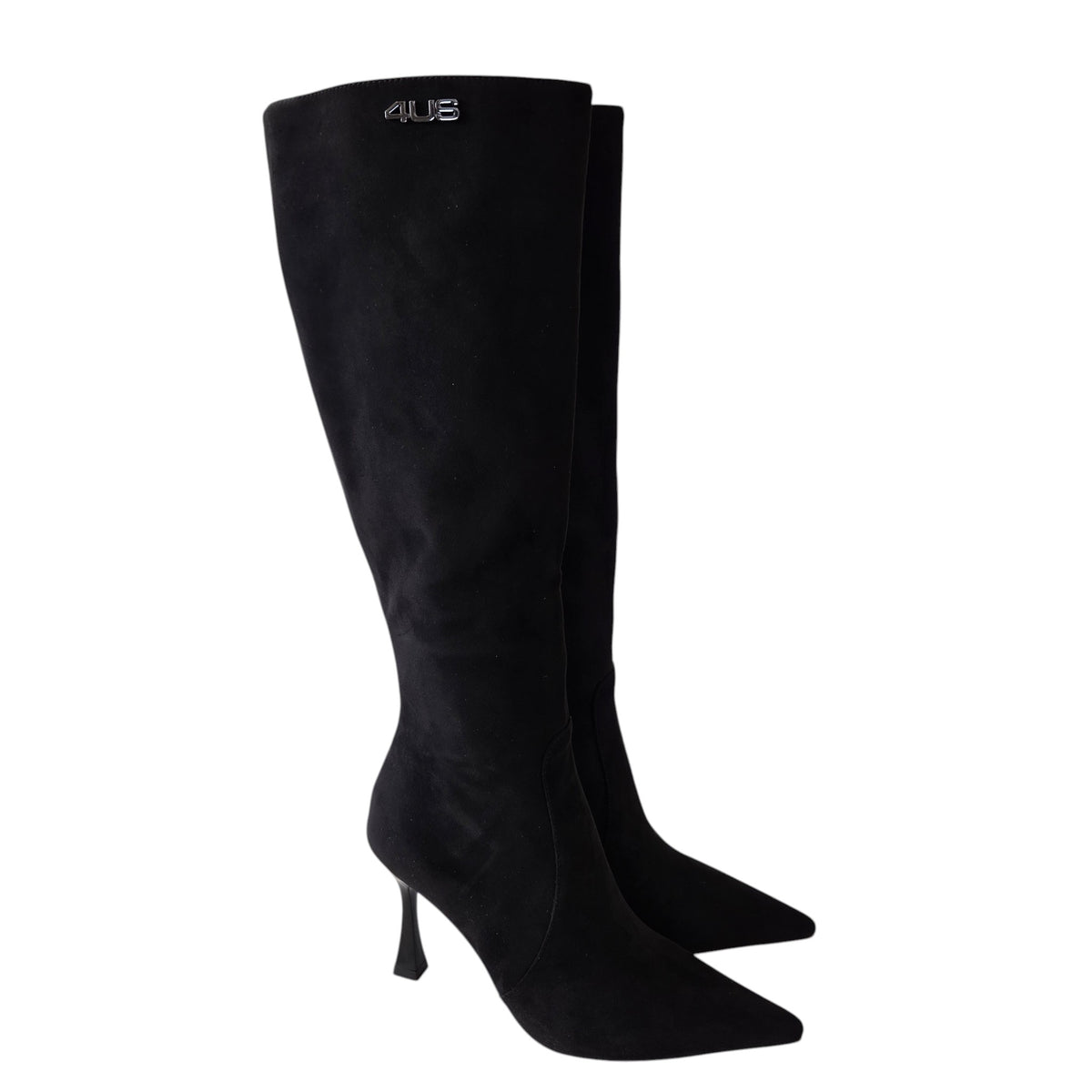Paciotti 4US stivale donna camoscio nero www.offidani.it