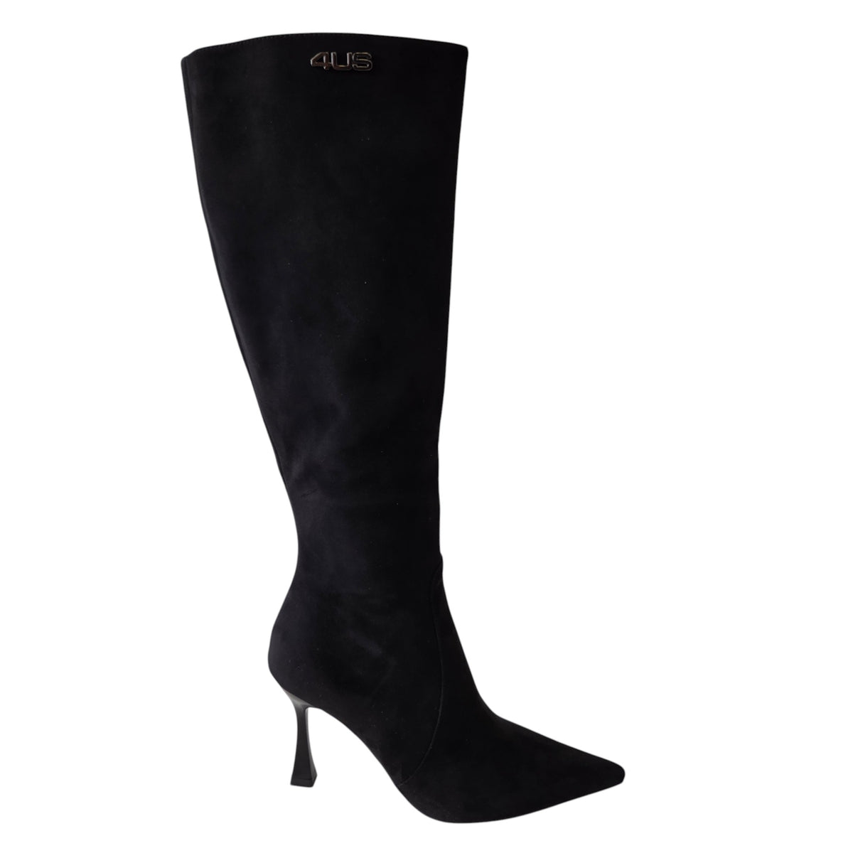 Paciotti 4US stivale donna camoscio nero www.offidani.it