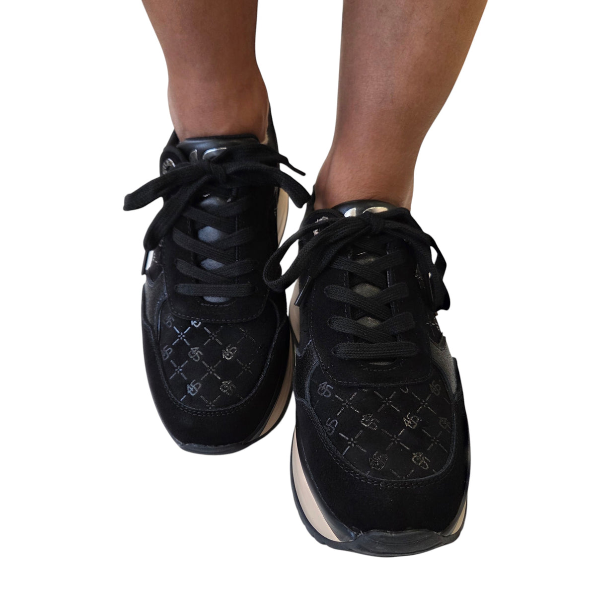 Paciotti 4US sneakers donna nera www.offidani.it