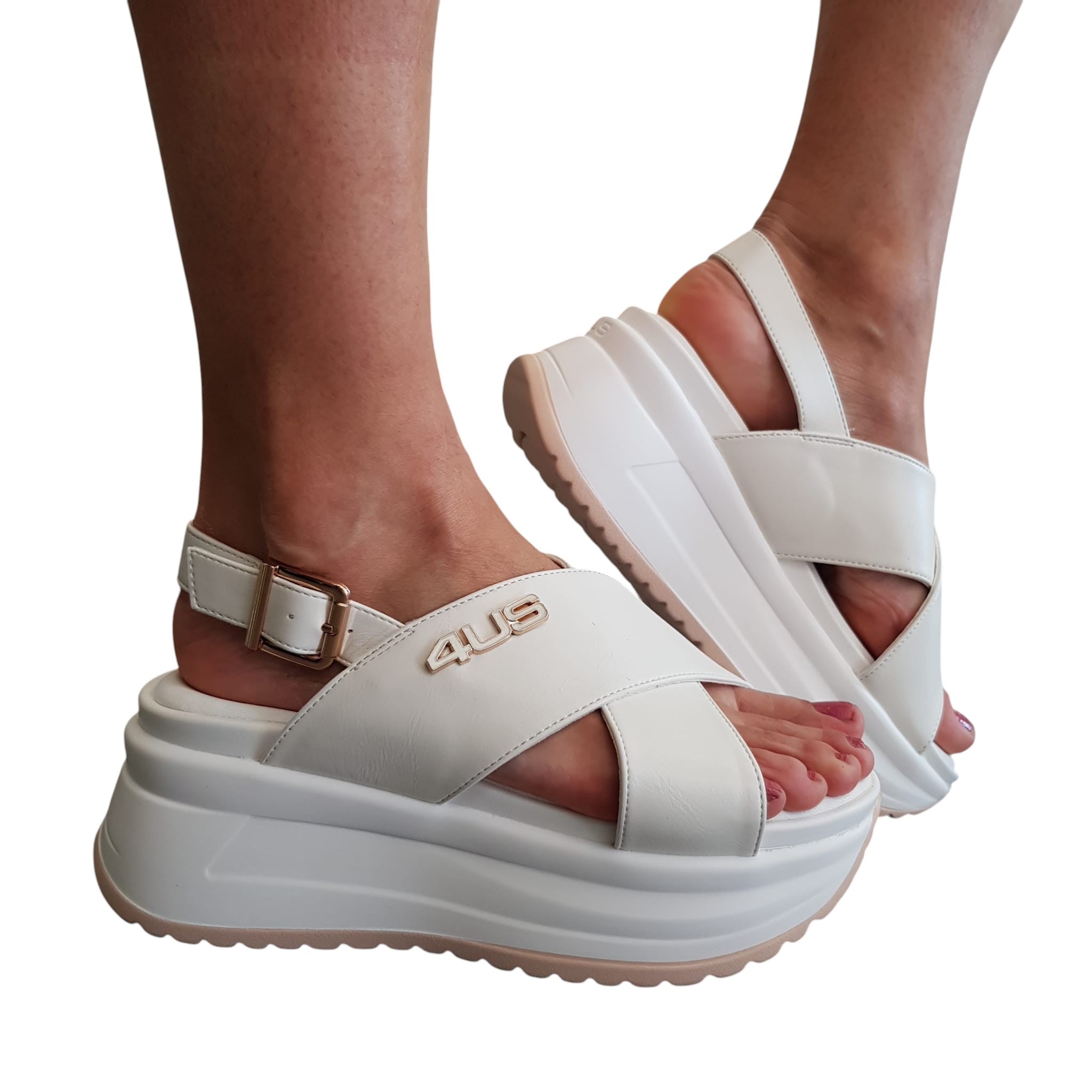 Paciotti 4US Sandalo Donna Zeppa www.offidani.it