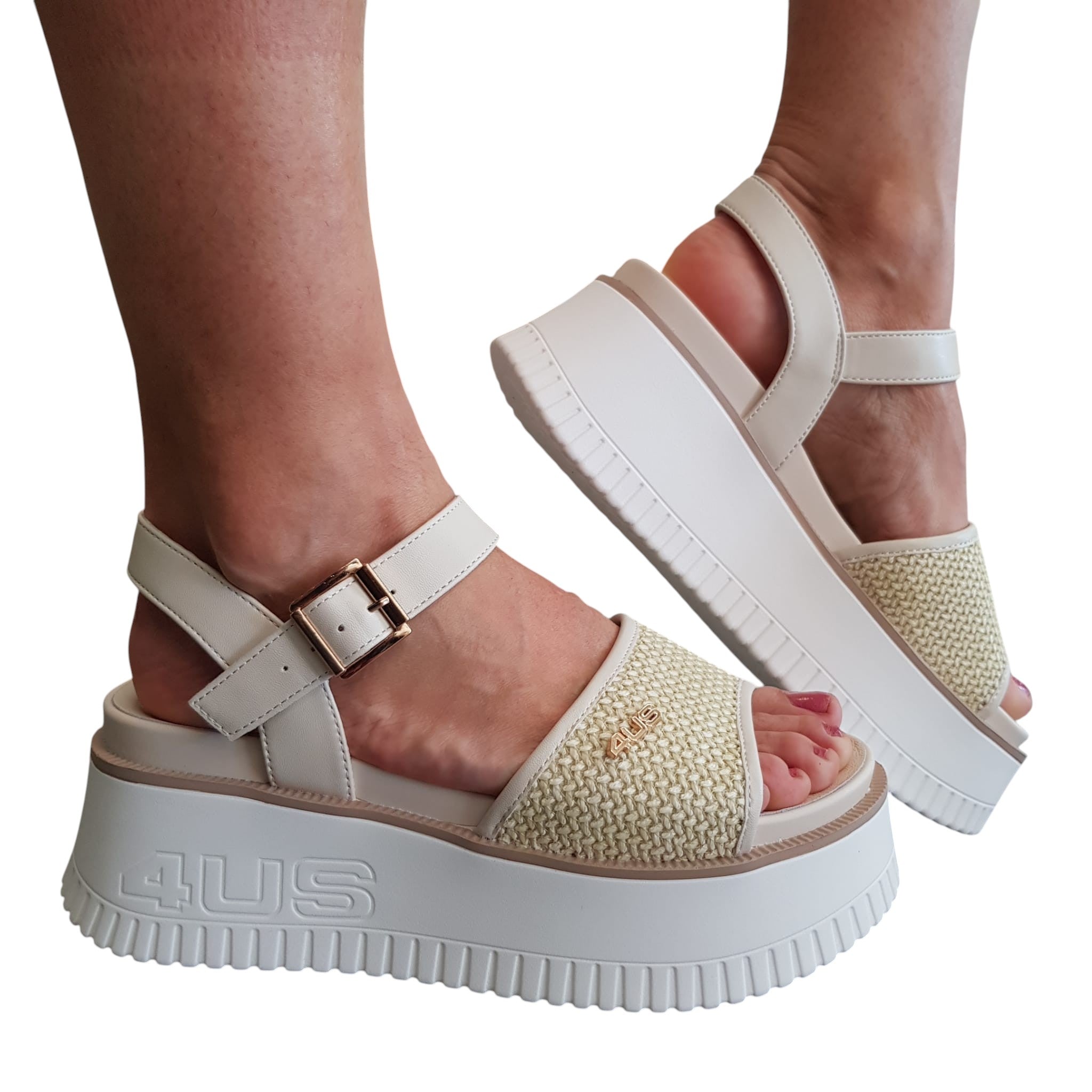 Paciotti 4US Sandalo Donna Zeppa www.offidani.it