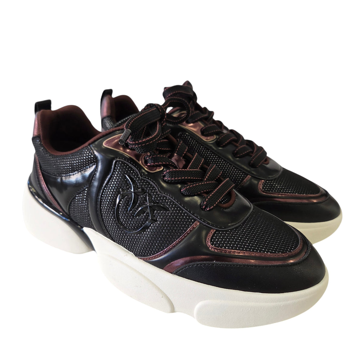 Pinko sneakers donna nera www.offidani.it
