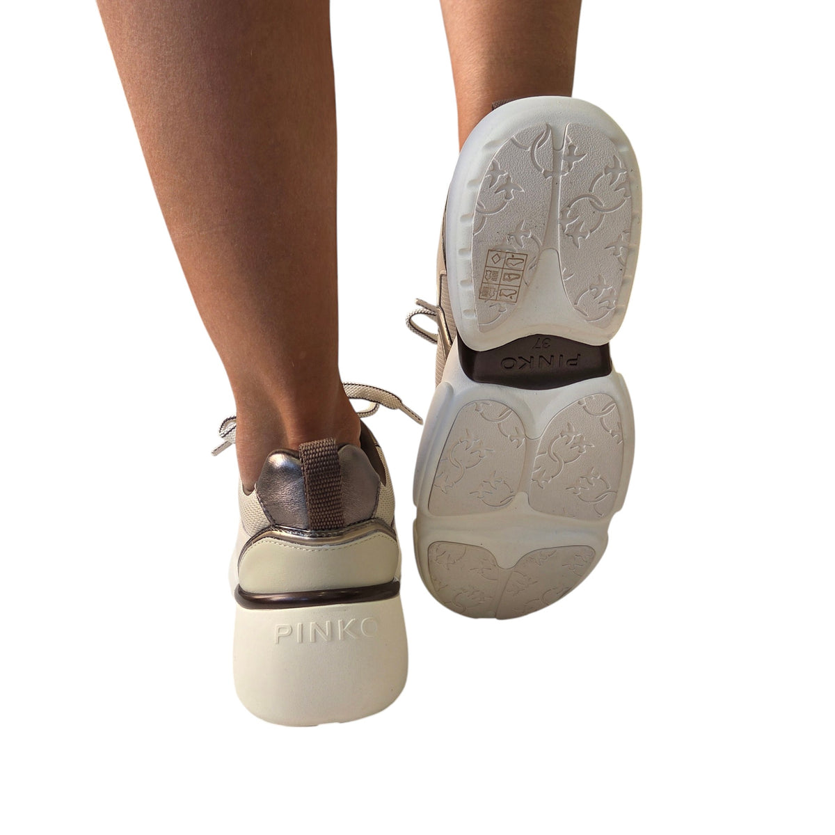 Pinko sneakers donna bianca www.offidani.it