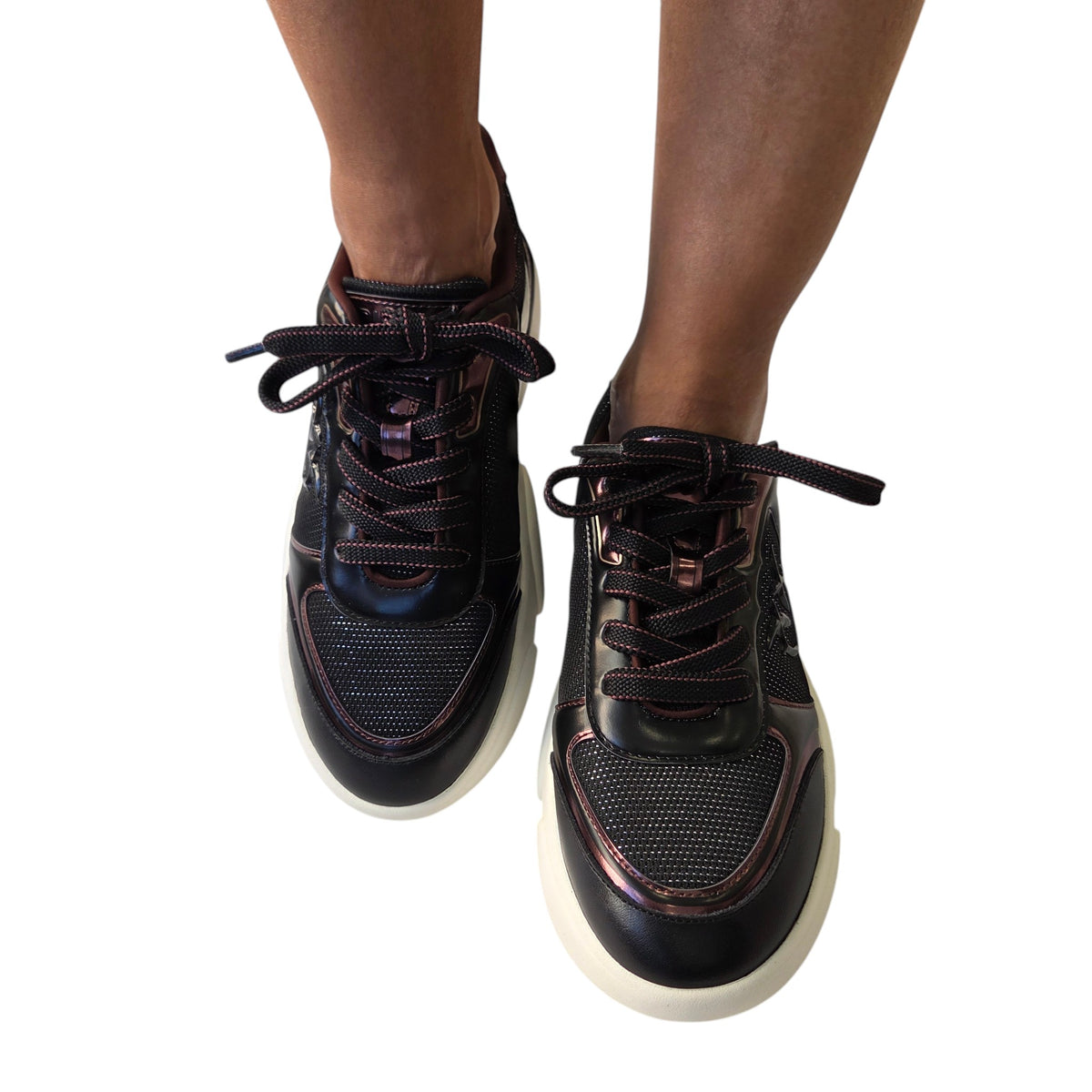 Pinko sneakers donna nera www.offidani.it