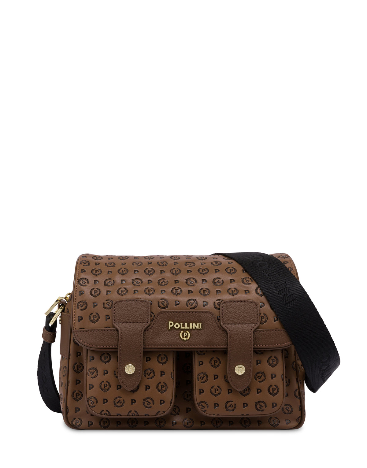 Pollini borsa Messenger Heritage donna marrone www.offidani.it