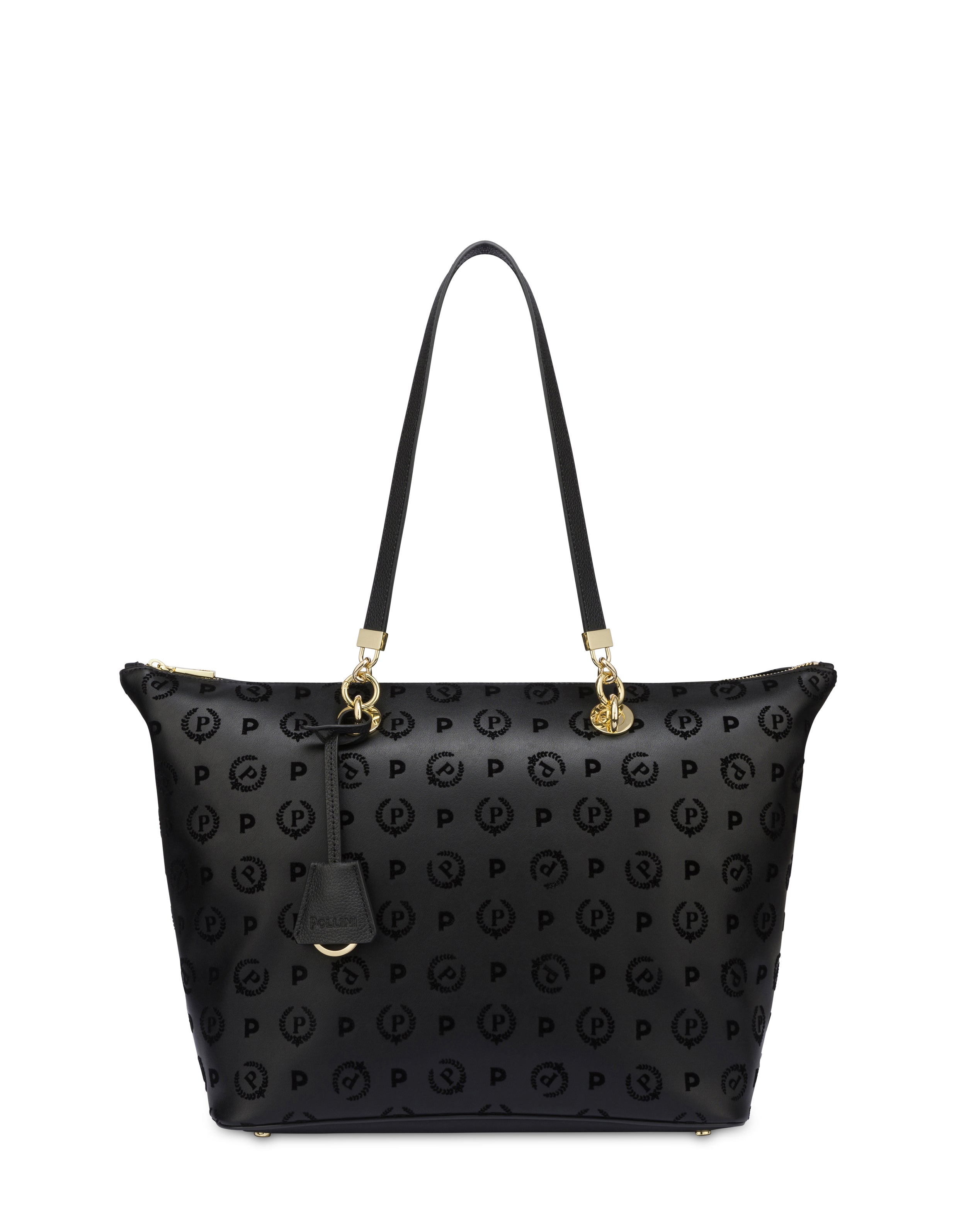 Pollini borsa donna nera www.offidani.it