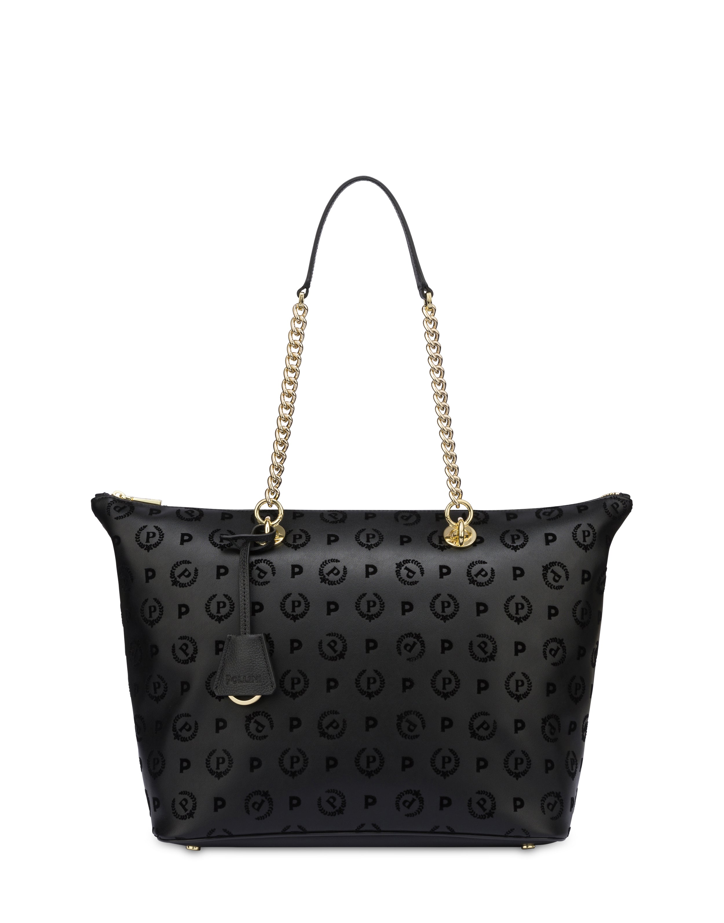 Pollini borsa donna nera www.offidani.it
