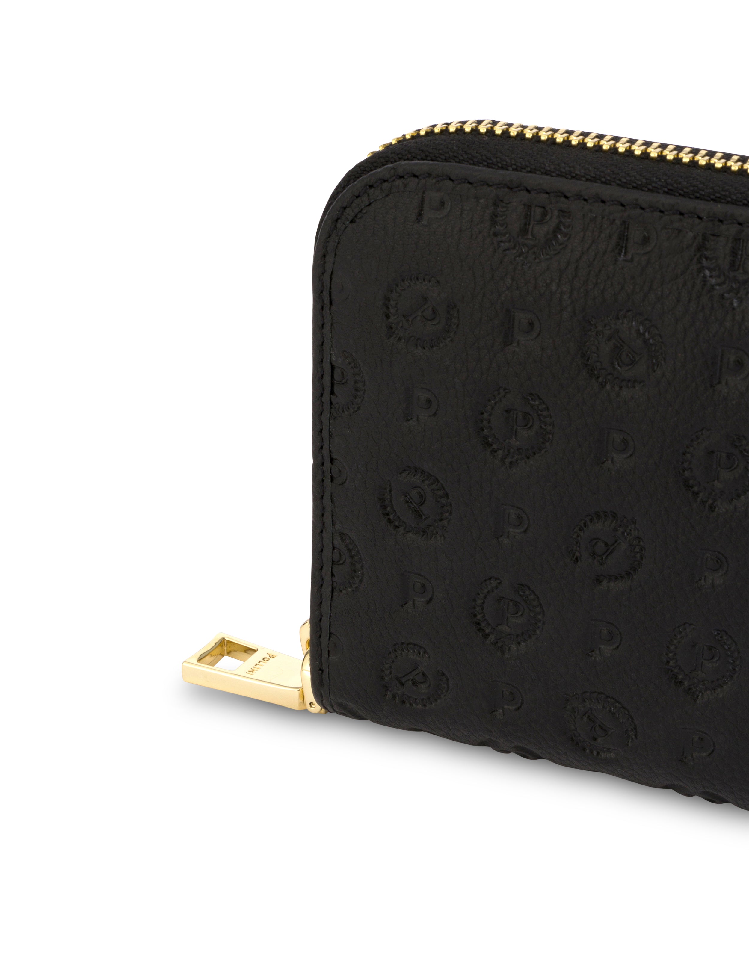 Pollini Portafoglio donna nero www.offidani.it