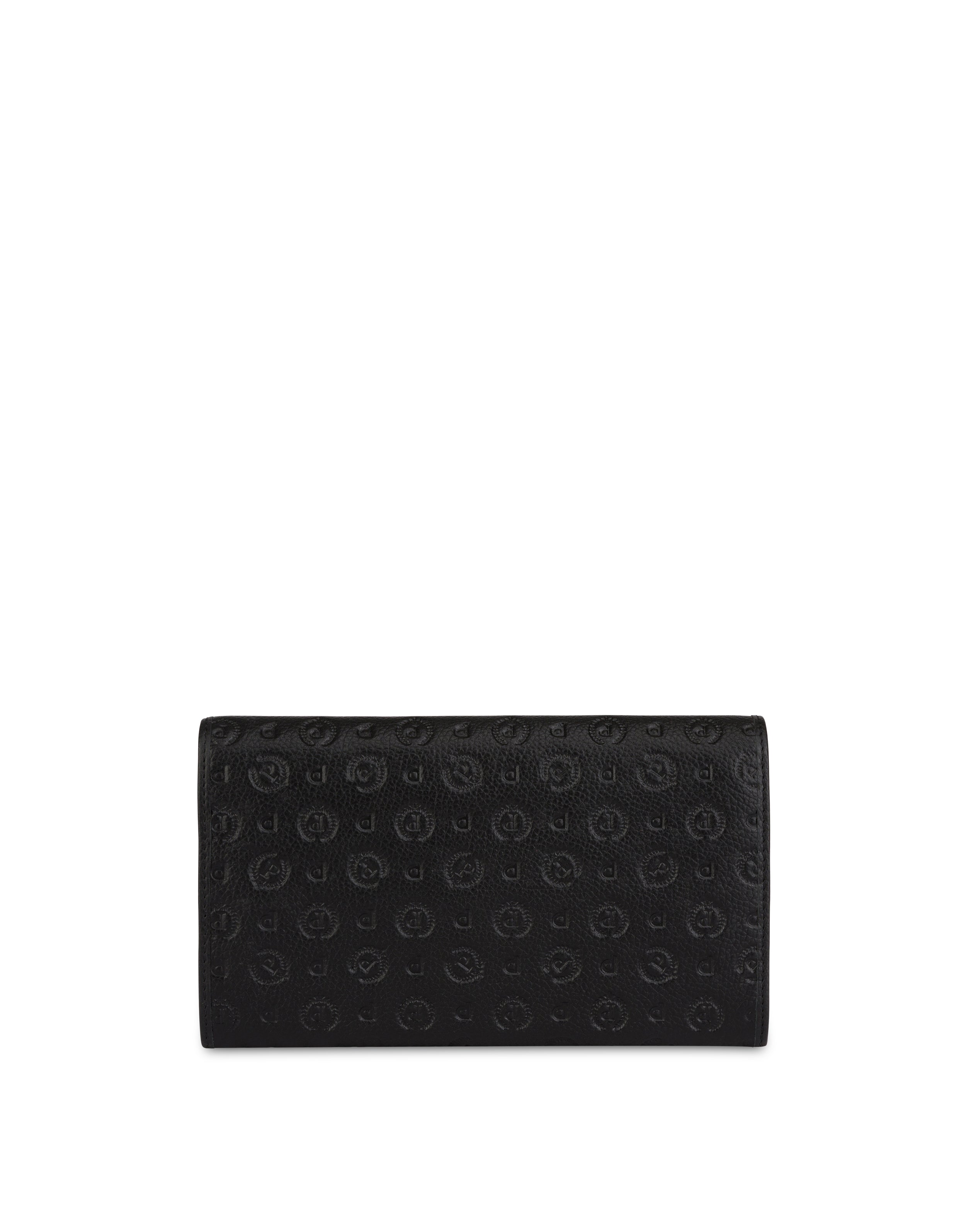 Pollini Portafoglio donna nero www.offidani.it