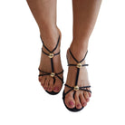 Steve Madden Sandalo Donna Nero www.offidani.it