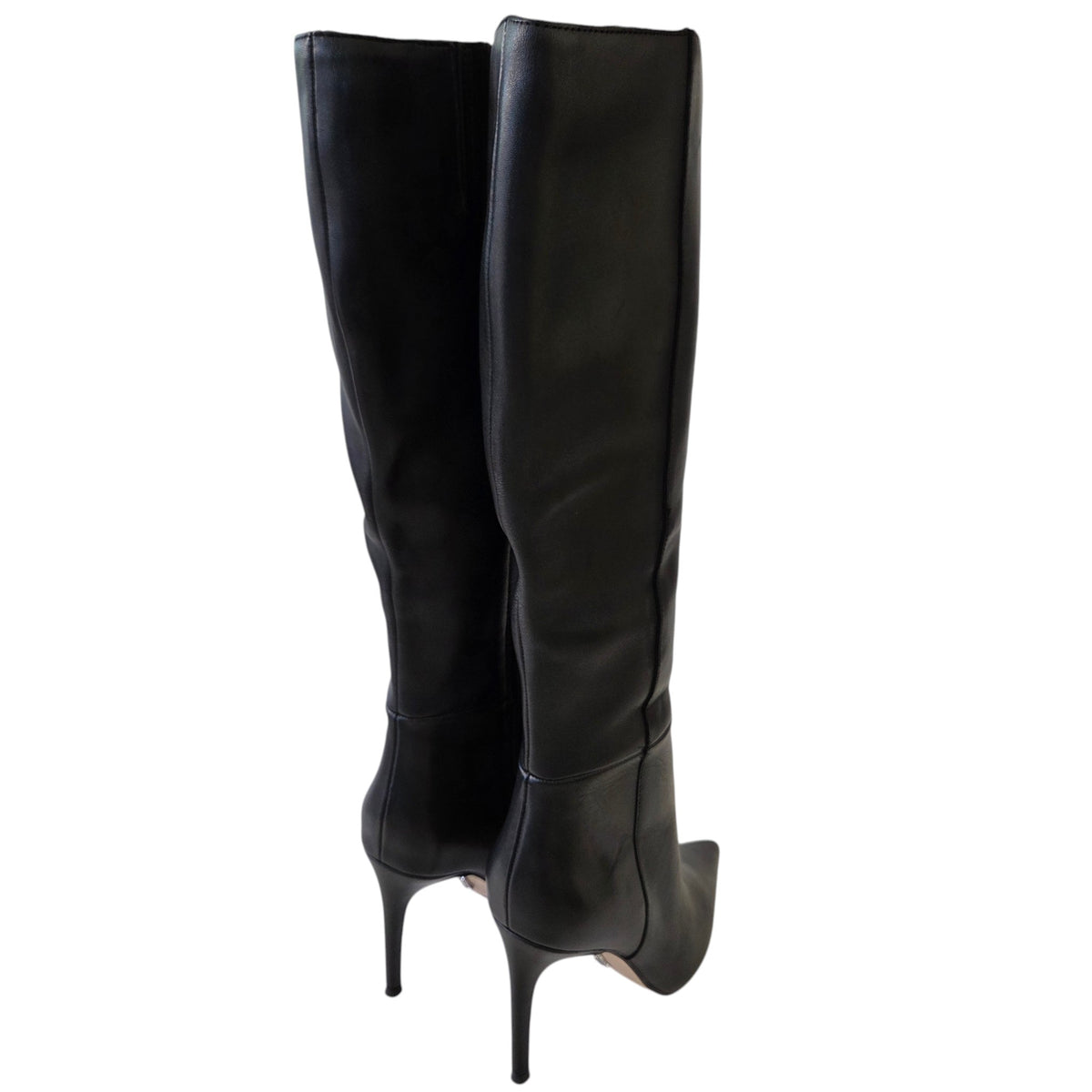 Steve Madden stivale donna pelle nero www.offidani.it
