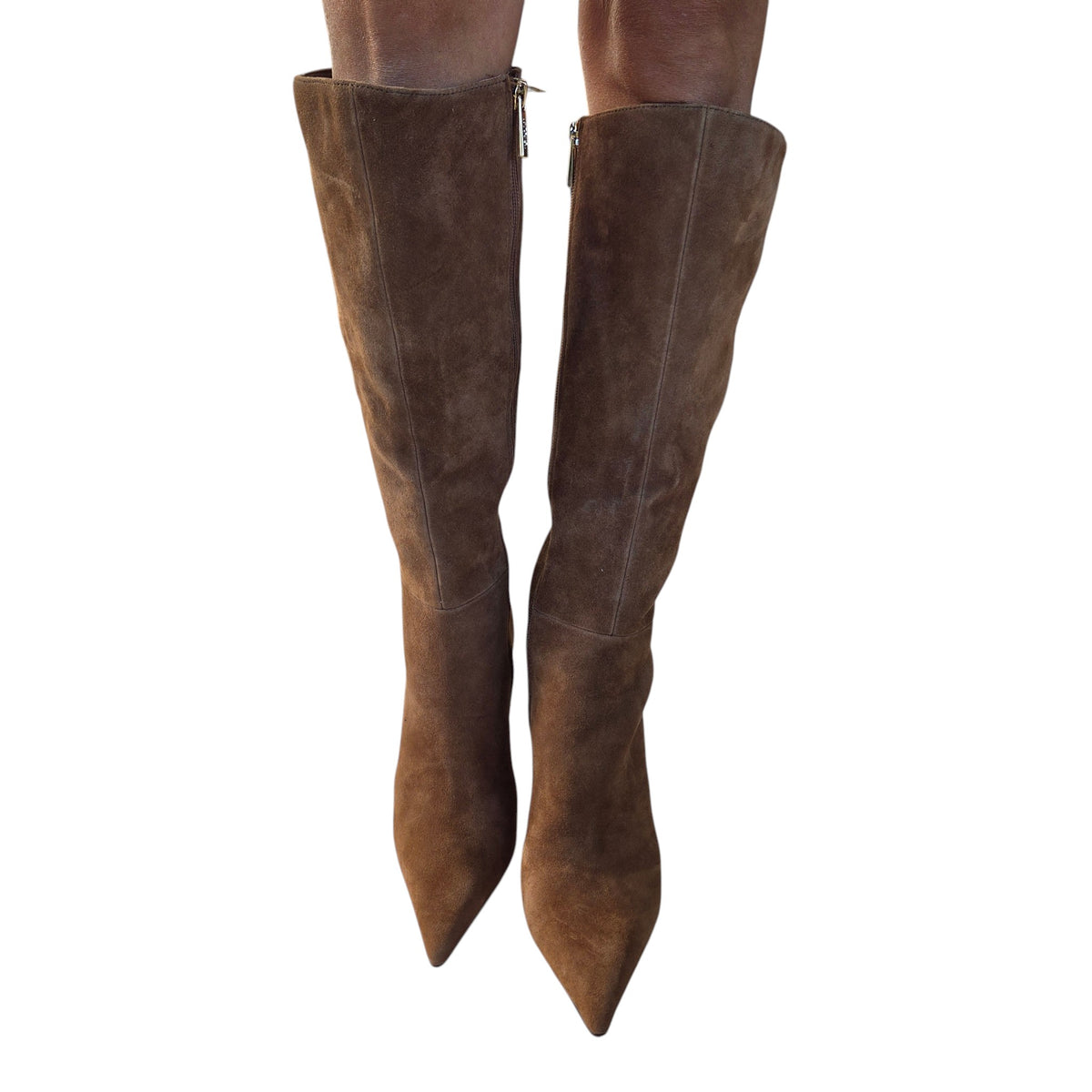 Steve Madden stivale donna camoscio castagna www.offidani.it