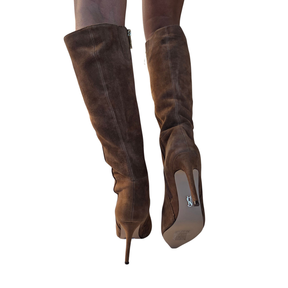 Steve Madden stivale donna camoscio castagna www.offidani.it