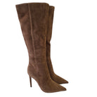 Steve Madden stivale donna camoscio castagna www.offidani.it