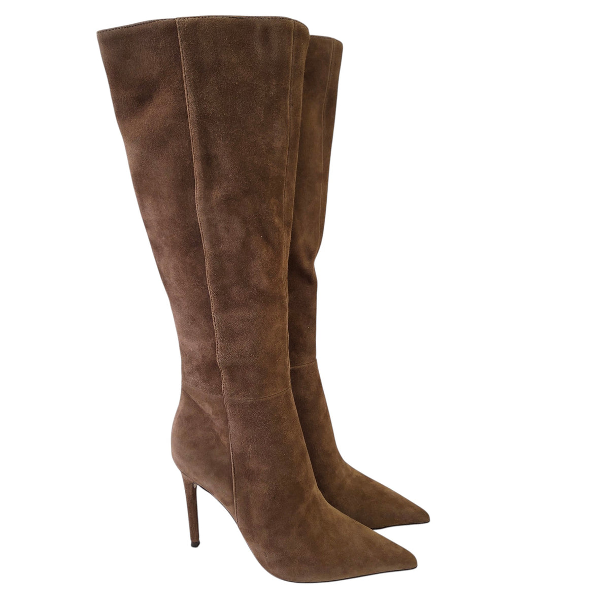 Steve Madden stivale donna camoscio castagna www.offidani.it