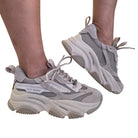 Steve Madden sneakers donna taupe www.offidani.it