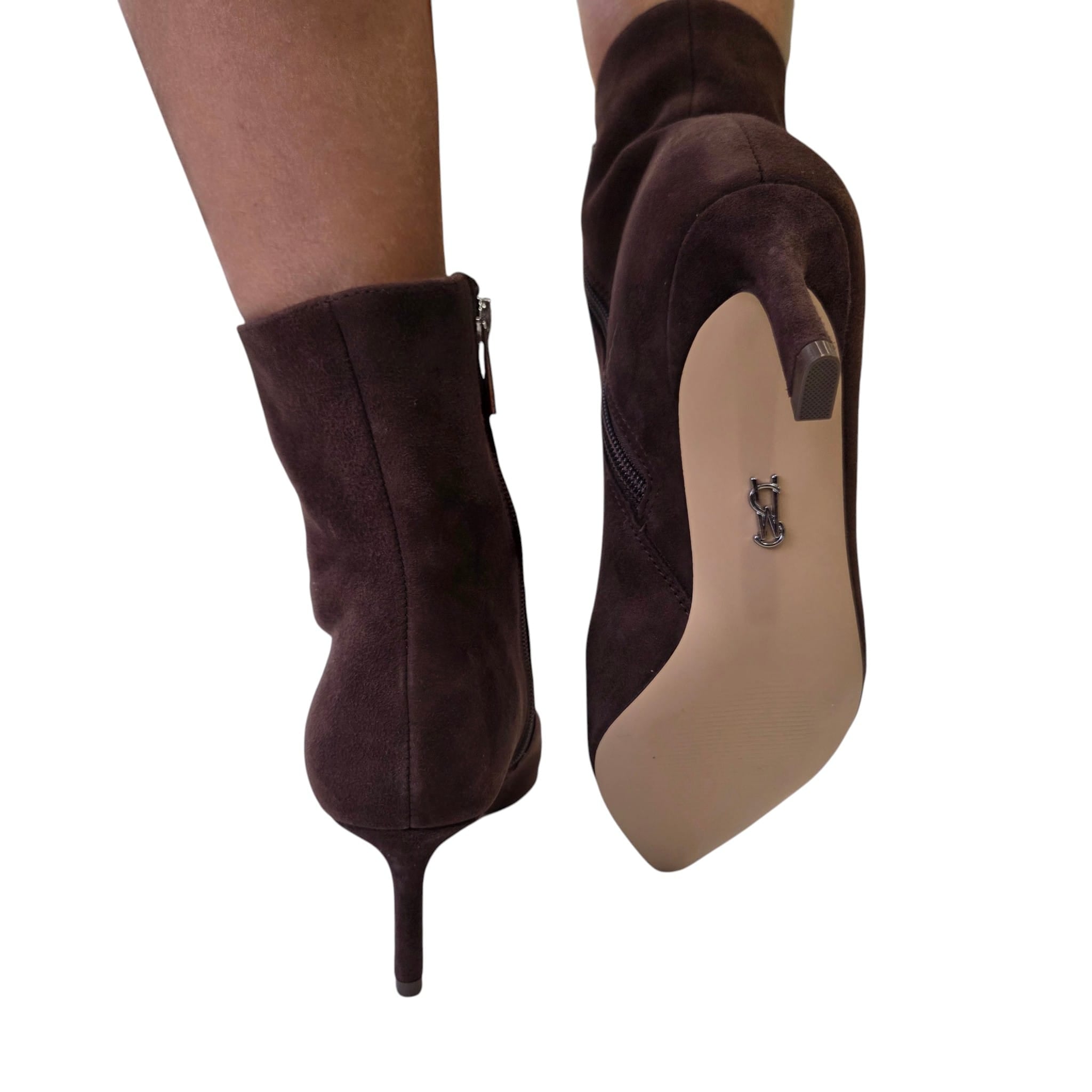 Steve Madden Stivaletto coffee suede www.offidani.it