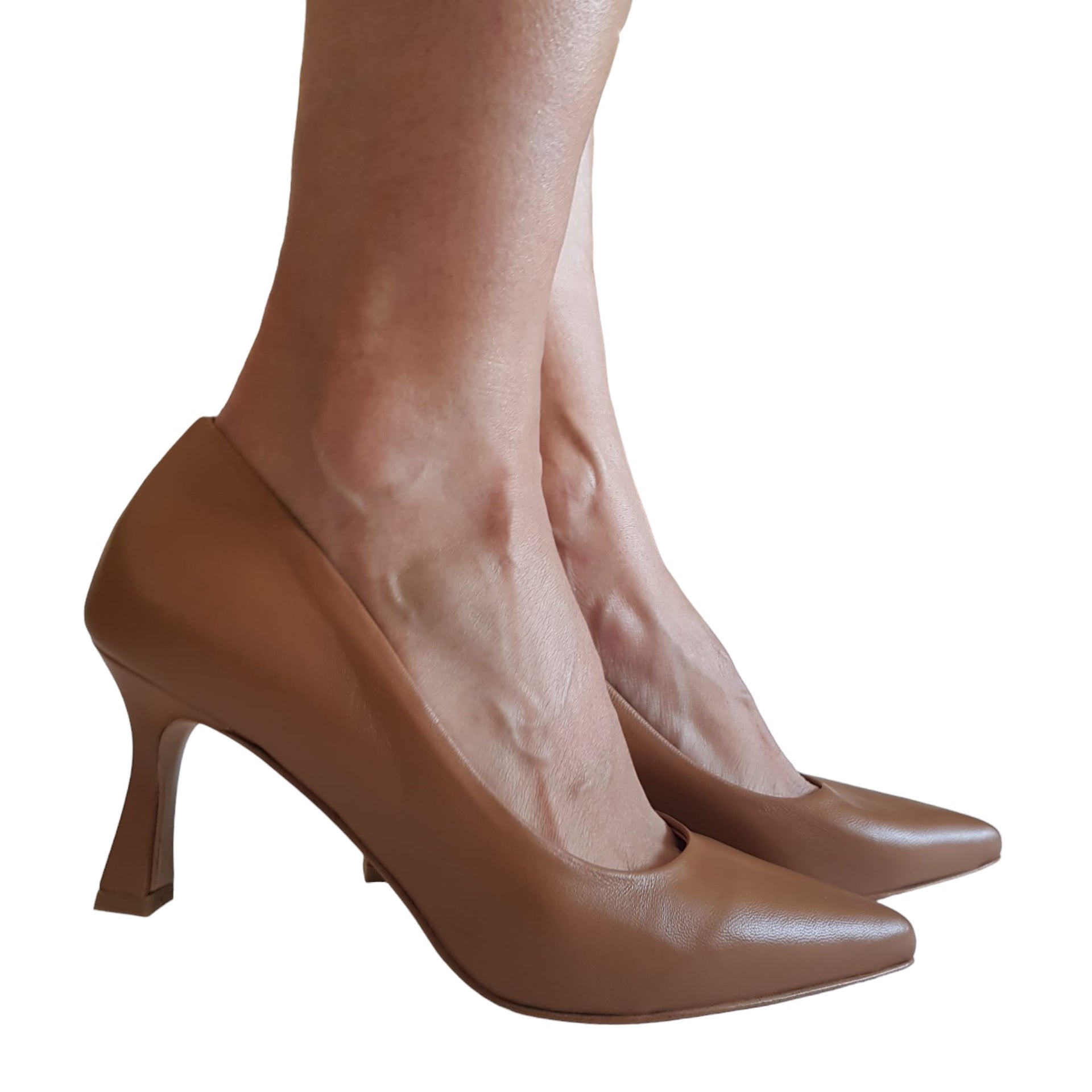 Tattoo Décolleté Donna Tacco Cuoio – Offidani - Main Image