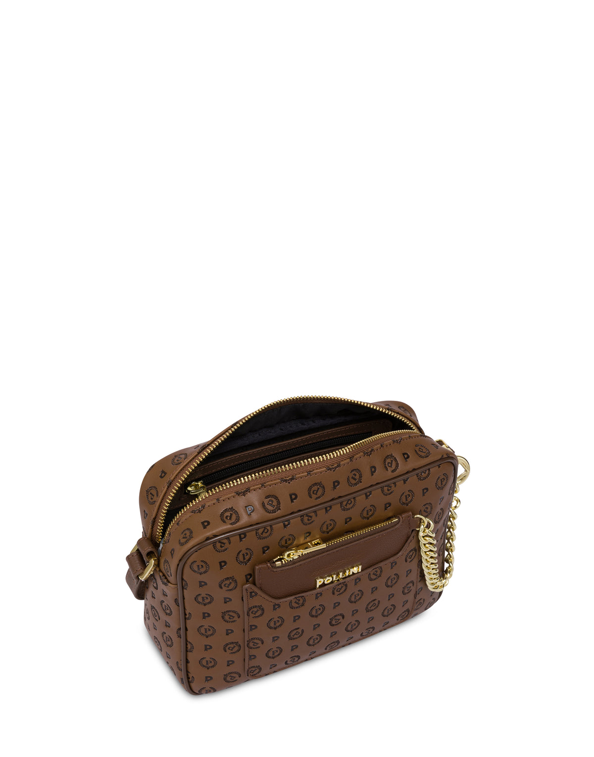 Pollini borsa a Tracolla Heritage marrone www.offidani.it