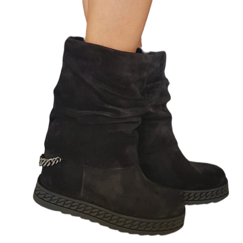 Stivaletti Stivali Di Gomma Guess Guess Polacchine FL8NYD FAL10 Nero